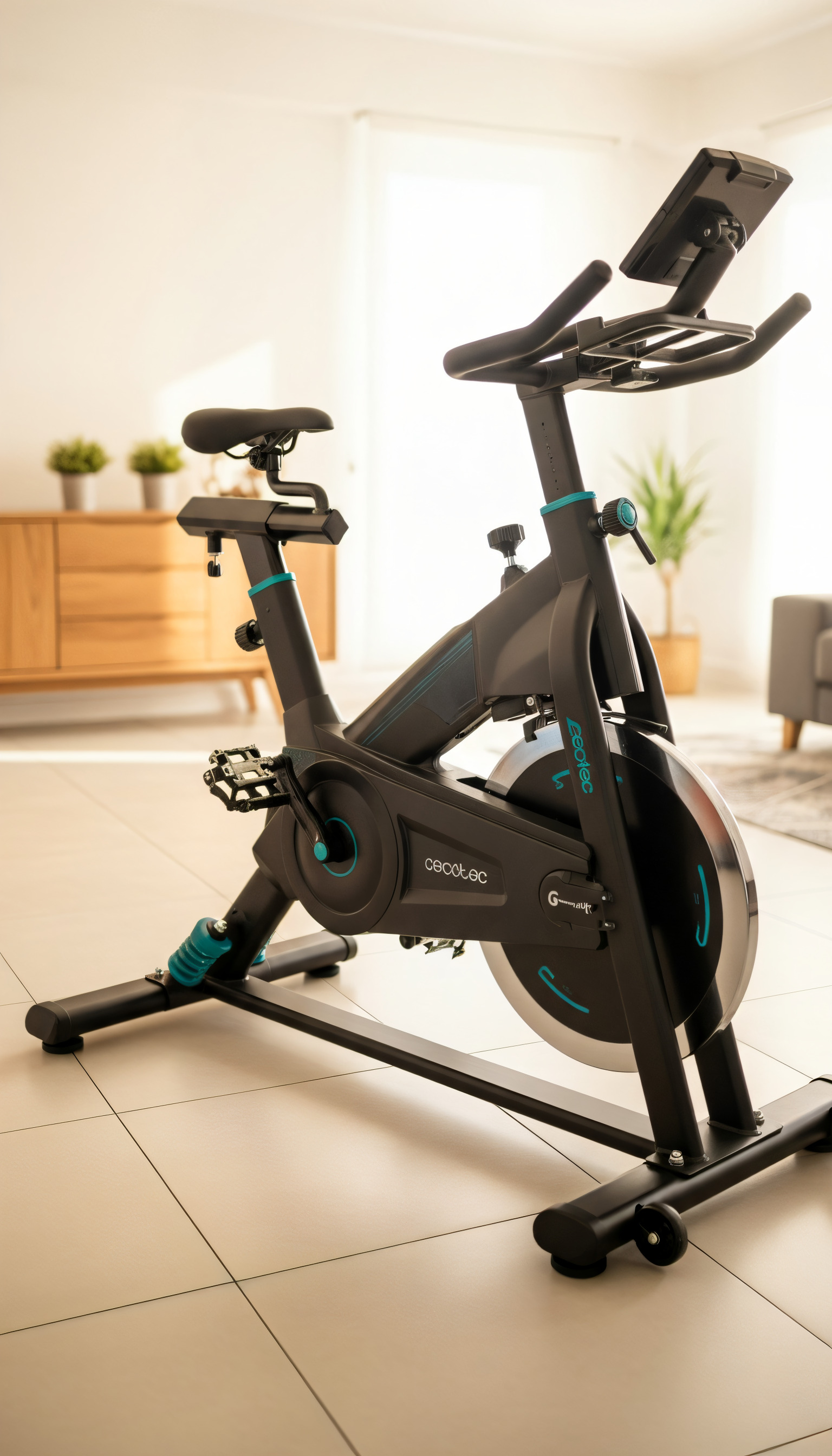 DrumFit Indoor — em uso em casa