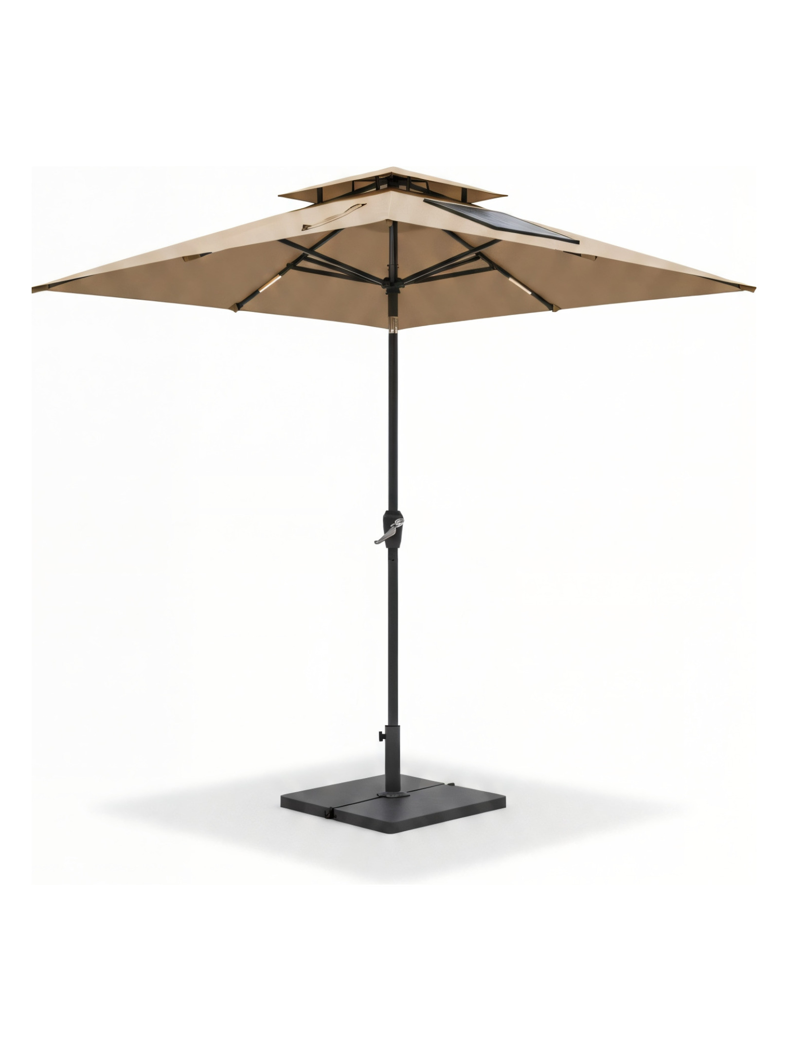Chapéu LED Solar